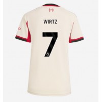 Liverpool Florian Wirtz #7 Vonkajší Ženy futbalový dres 2025-26 Krátky Rukáv